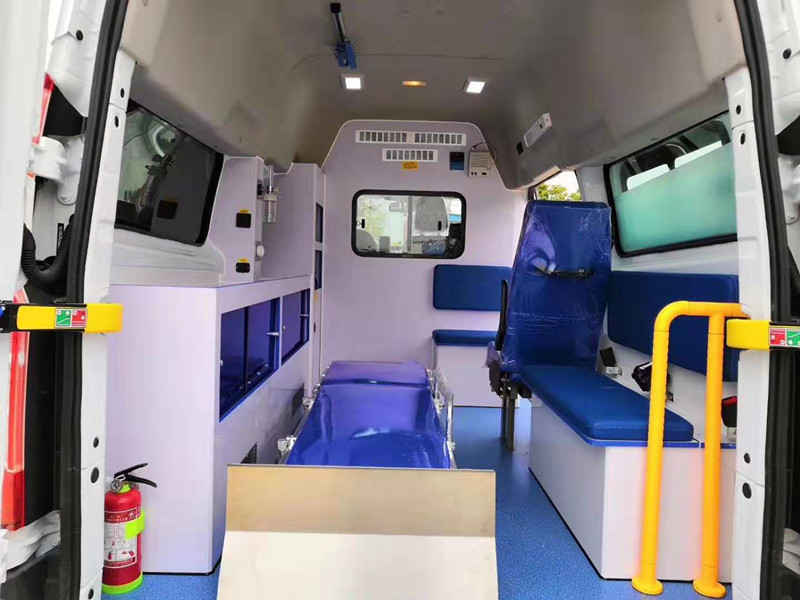 国六江铃全顺监护型救护车/运送型救护车报价